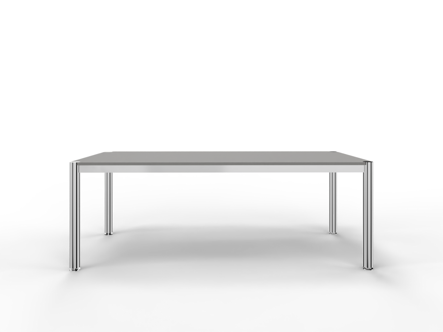 Cosmoplan Schreibtisch System 60S Tiefe 1000 mm - chinchilla