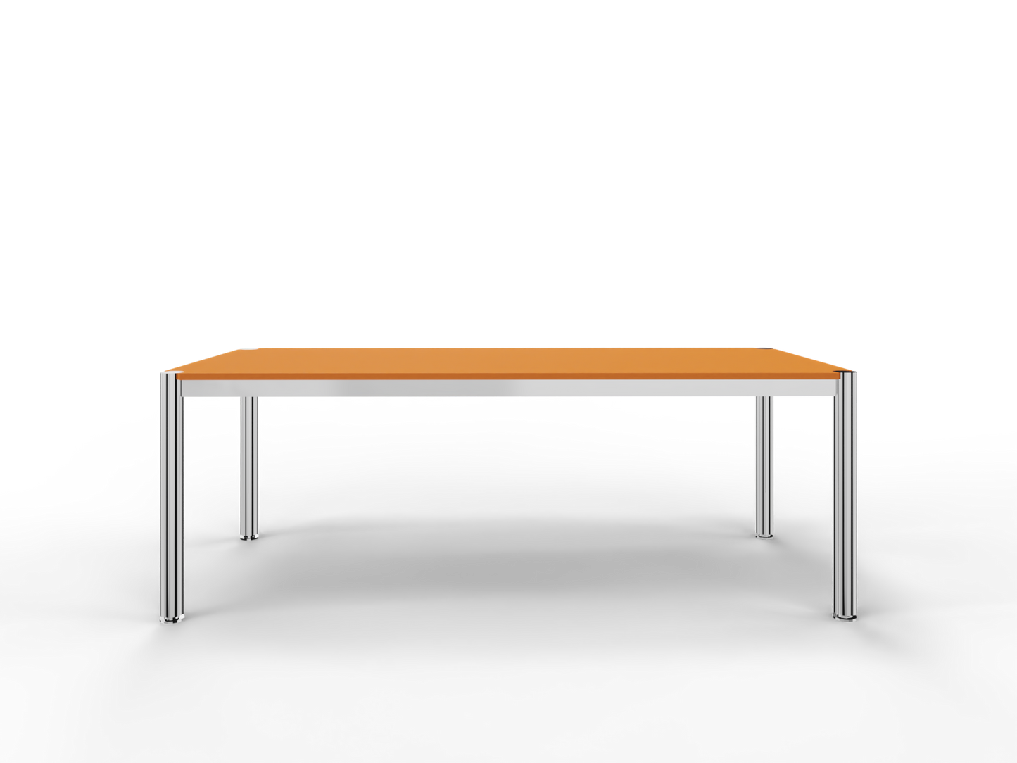 Cosmoplan Schreibtisch System 60S Tiefe 1000 mm - orange /