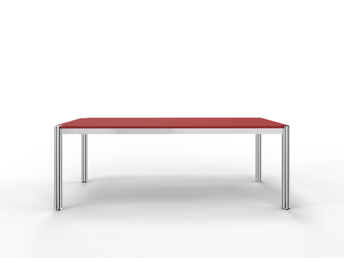 Cosmoplan Schreibtisch System 60S Tiefe 1000 mm - rot / 1000