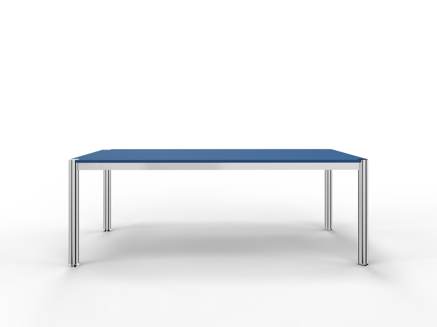 Cosmoplan Schreibtisch System 60S Tiefe 1000 mm - royalblau