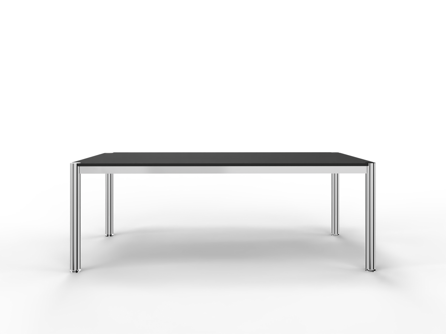 Cosmoplan Schreibtisch System 60S Tiefe 1000 mm - schwarz /