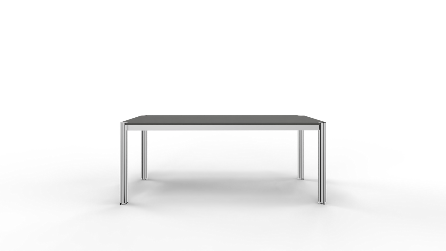 Cosmoplan Schreibtisch System 60S Tiefe 800 mm - graphitgrau